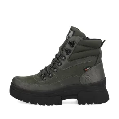 Outlet Women'S Corded Boots Army Green Black Ladies Ankle Boots & Boots