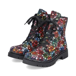 Discount Women'S Corded Boots Multi Ladies Ankle Boots & Boots