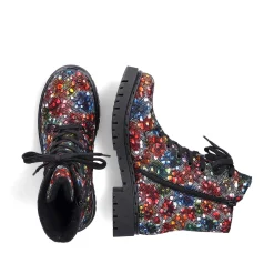 Discount Women'S Corded Boots Multi Ladies Ankle Boots & Boots