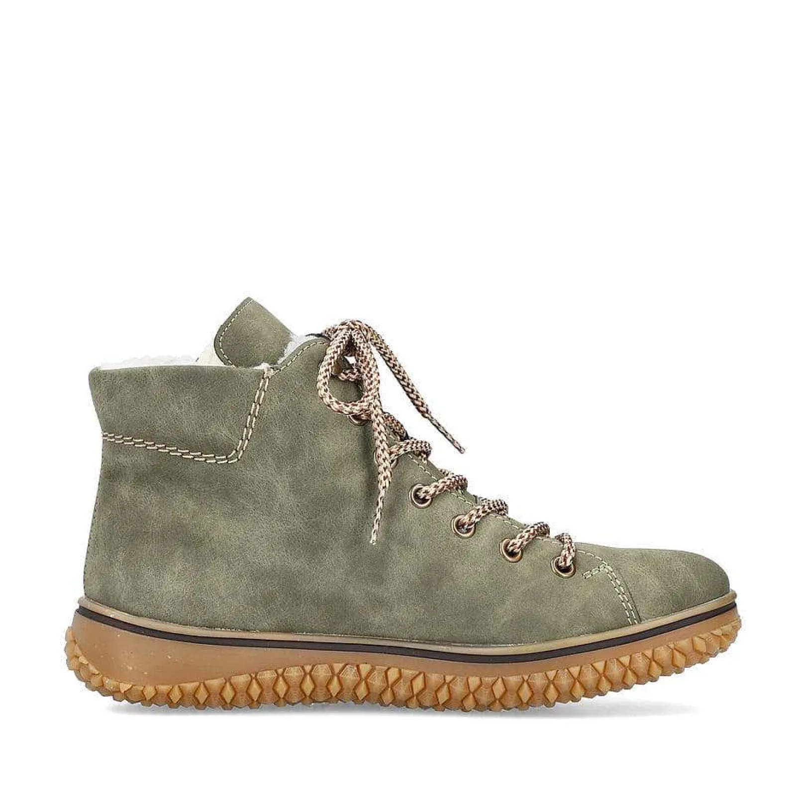 Online Women'S Corded Boots Leaf Green Ladies Ankle Boots & Boots