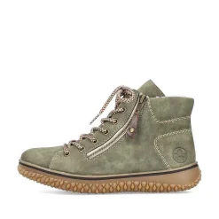 Online Women'S Corded Boots Leaf Green Ladies Ankle Boots & Boots