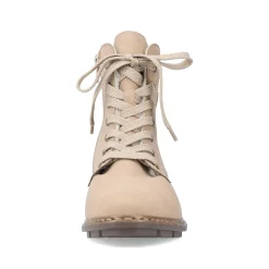 Outlet Women'S Corded Boots Sand Beige Ladies Ankle Boots & Boots