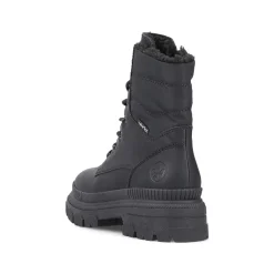 New Women'S Corded Boots Night Black Ladies Ankle Boots & Boots