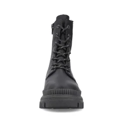 New Women'S Corded Boots Night Black Ladies Ankle Boots & Boots
