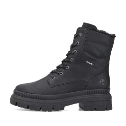 New Women'S Corded Boots Night Black Ladies Ankle Boots & Boots