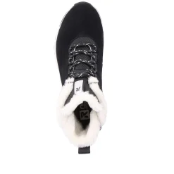 Sale Women'S Corded Boots Deep Black Pearl Ladies Ankle Boots & Boots