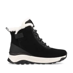 Sale Women'S Corded Boots Deep Black Pearl Ladies Ankle Boots & Boots