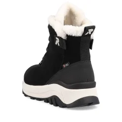 Sale Women'S Corded Boots Deep Black Pearl Ladies Ankle Boots & Boots