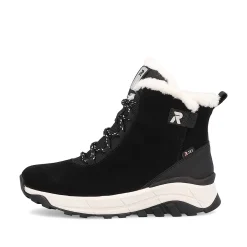 Sale Women'S Corded Boots Deep Black Pearl Ladies Ankle Boots & Boots