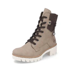 Best Women'S Corded Boots Beige Brown Ladies Ankle Boots & Boots