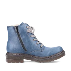 Outlet Women'S Corded Boots Sky Blue Ladies Ankle Boots & Boots