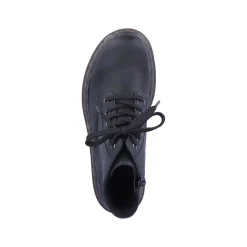 Clearance Women'S Corded Boots Deep Black Ladies Ankle Boots & Boots