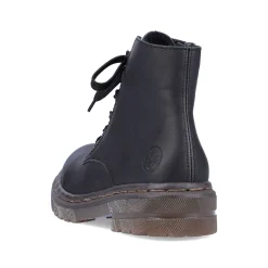 Clearance Women'S Corded Boots Deep Black Ladies Ankle Boots & Boots