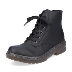 Clearance Women'S Corded Boots Deep Black Ladies Ankle Boots & Boots