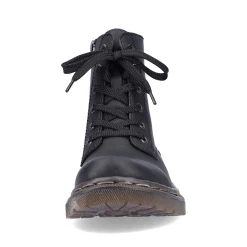 Clearance Women'S Corded Boots Deep Black Ladies Ankle Boots & Boots