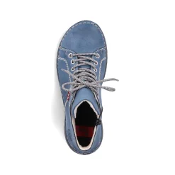 Hot Women'S Corded Boots Blue Gray Ladies Ankle Boots & Boots