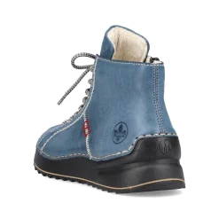 Hot Women'S Corded Boots Blue Gray Ladies Ankle Boots & Boots