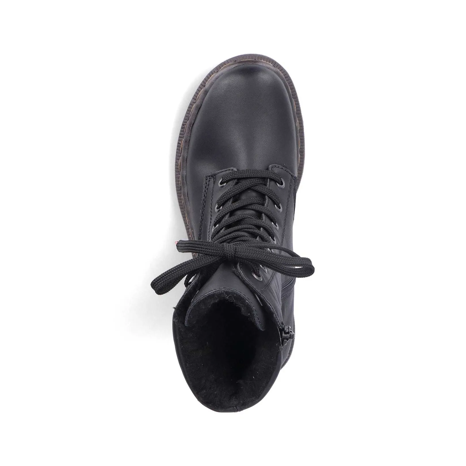 Discount Women'S Corded Boots Deep Black Ladies Ankle Boots & Boots