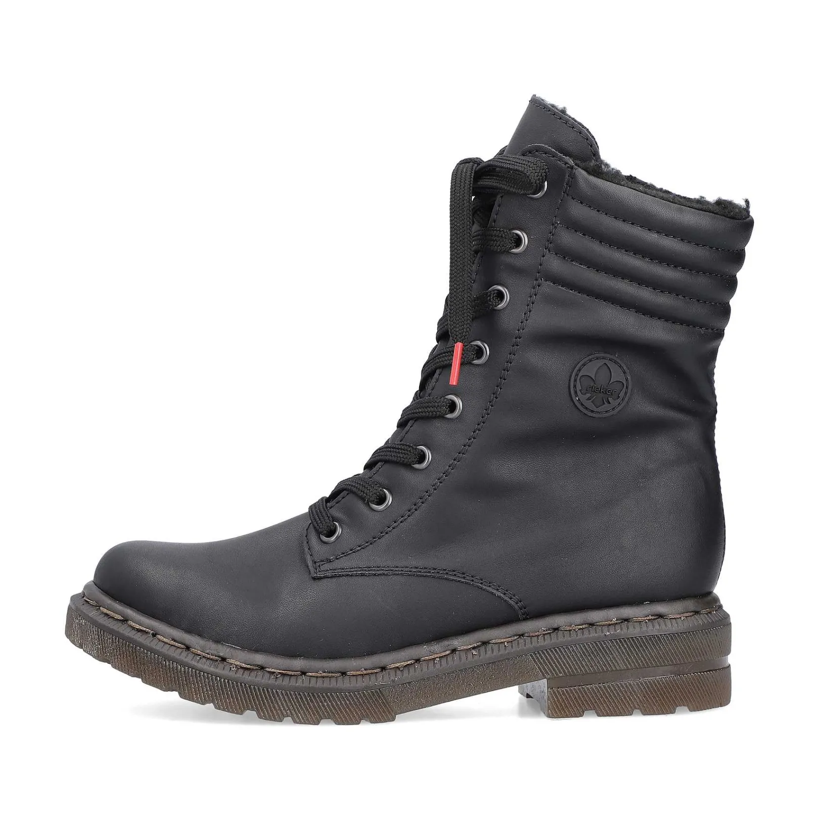 Discount Women'S Corded Boots Deep Black Ladies Ankle Boots & Boots