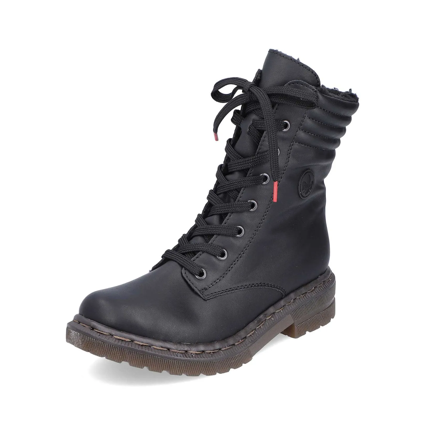 Discount Women'S Corded Boots Deep Black Ladies Ankle Boots & Boots