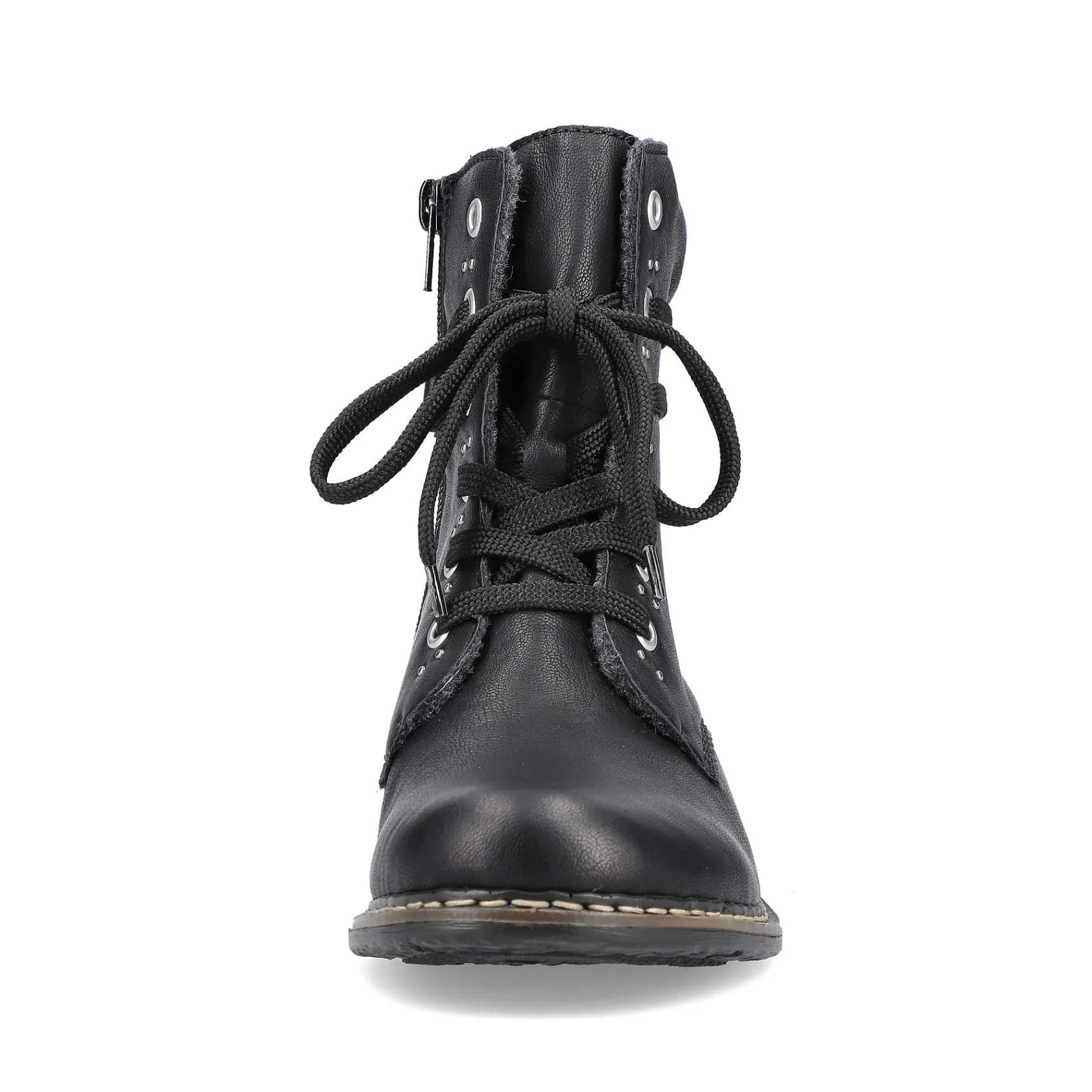Discount Women'S Corded Boots Asphalt Black Ladies Ankle Boots & Boots