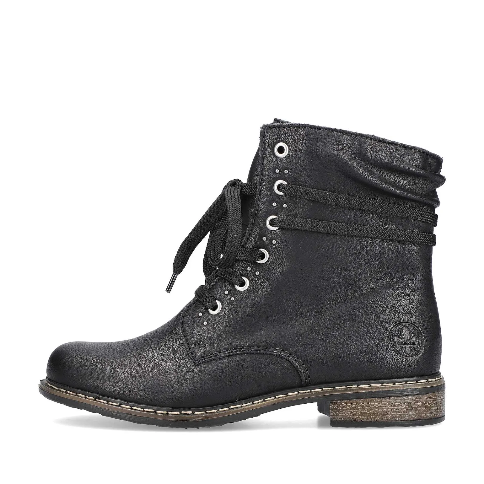 Discount Women'S Corded Boots Asphalt Black Ladies Ankle Boots & Boots