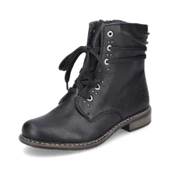 Discount Women'S Corded Boots Asphalt Black Ladies Ankle Boots & Boots
