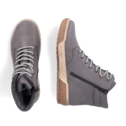 Hot Women'S Corded Boots Moon Grey Ladies Ankle Boots & Boots