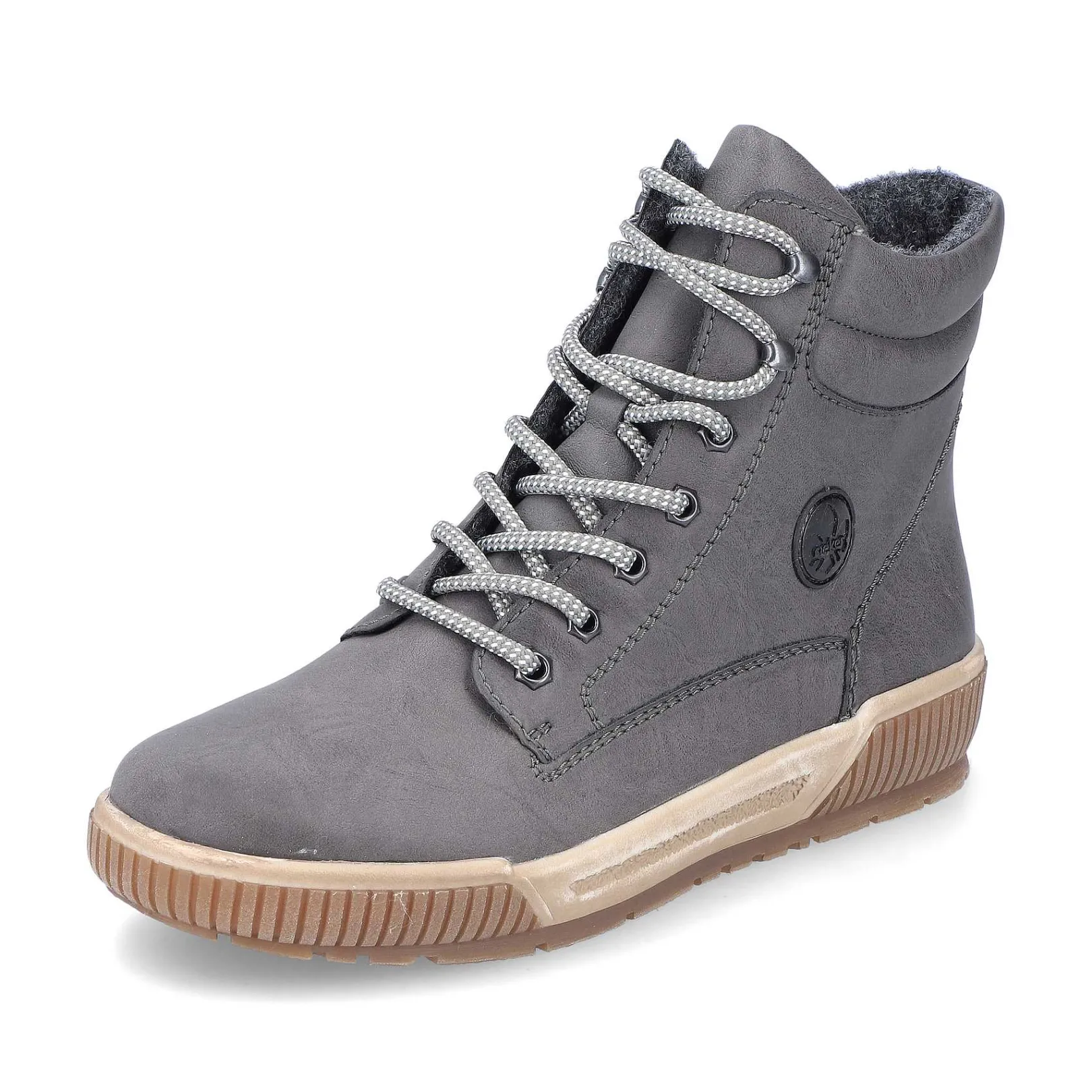Hot Women'S Corded Boots Moon Grey Ladies Ankle Boots & Boots