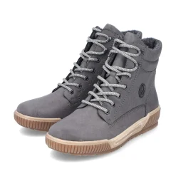 Hot Women'S Corded Boots Moon Grey Ladies Ankle Boots & Boots