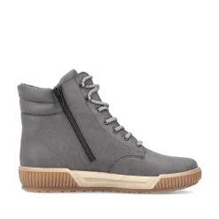 Hot Women'S Corded Boots Moon Grey Ladies Ankle Boots & Boots