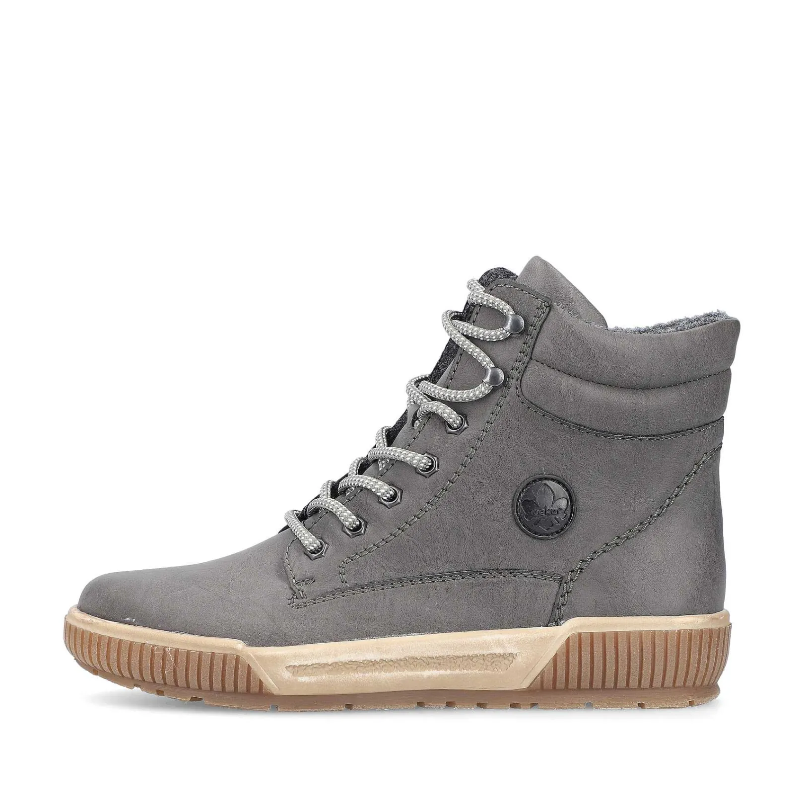 Hot Women'S Corded Boots Moon Grey Ladies Ankle Boots & Boots
