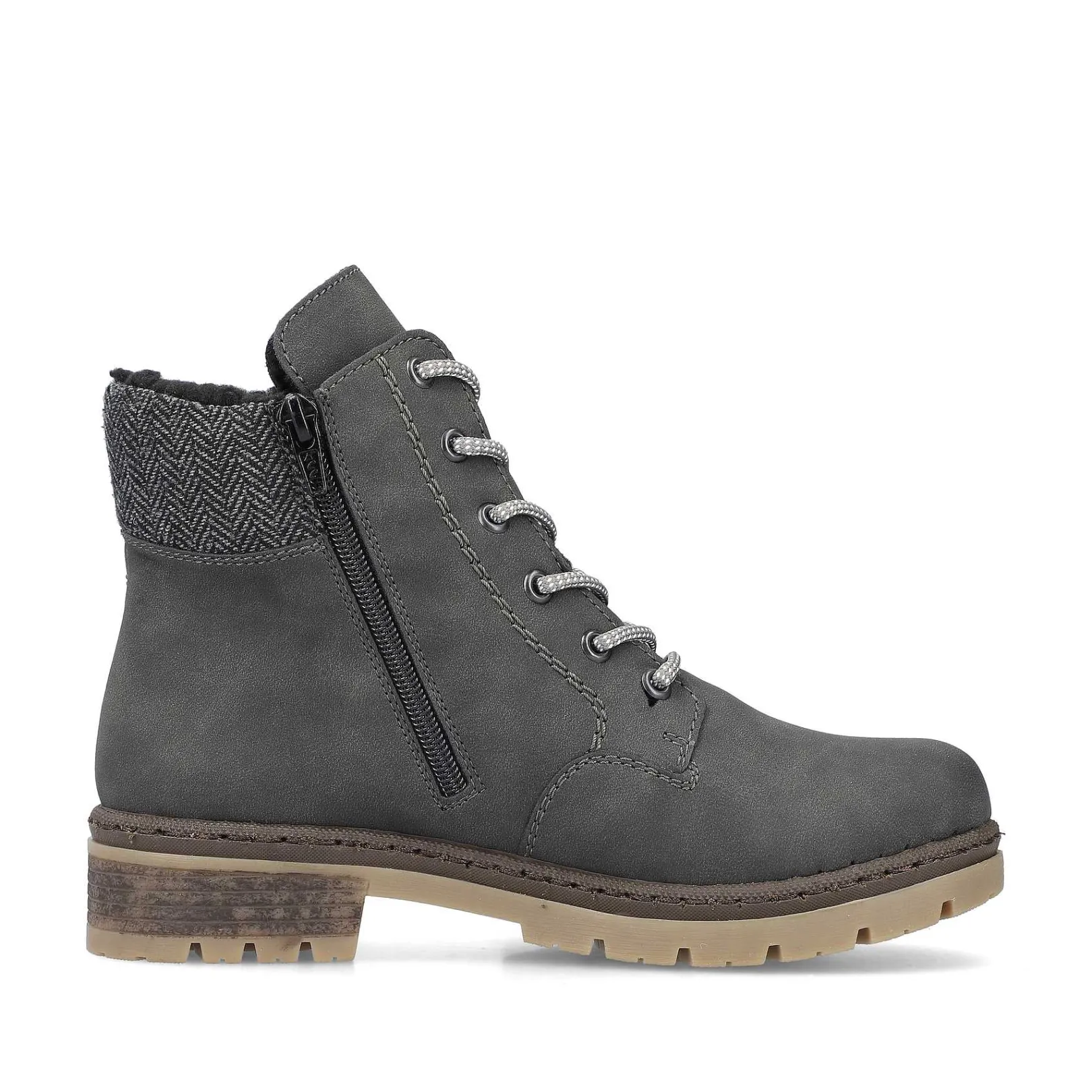 Online Women'S Corded Boots Asphalt Gray Ladies Ankle Boots & Boots