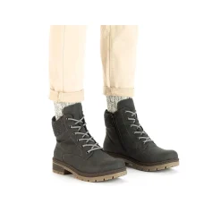 Online Women'S Corded Boots Asphalt Gray Ladies Ankle Boots & Boots
