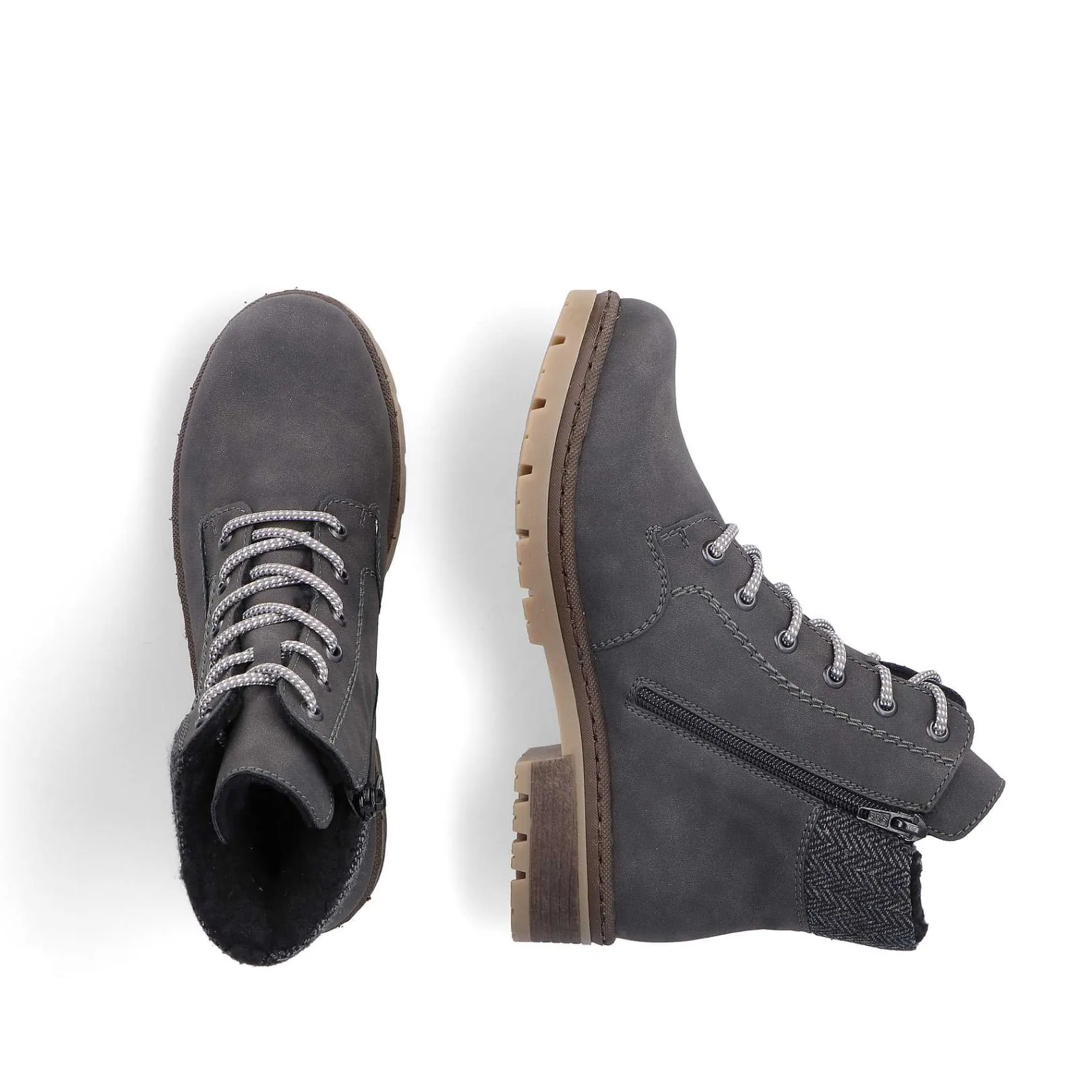 Online Women'S Corded Boots Asphalt Gray Ladies Ankle Boots & Boots
