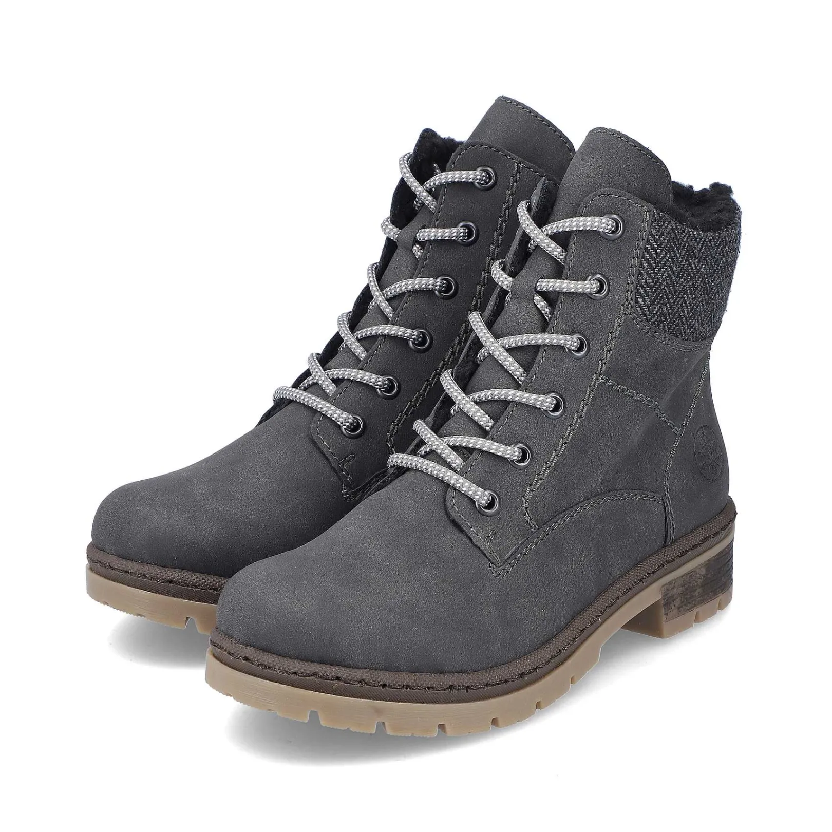 Online Women'S Corded Boots Asphalt Gray Ladies Ankle Boots & Boots