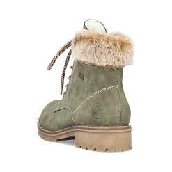 Best Women'S Corded Boots Leaf Green Ladies Ankle Boots & Boots