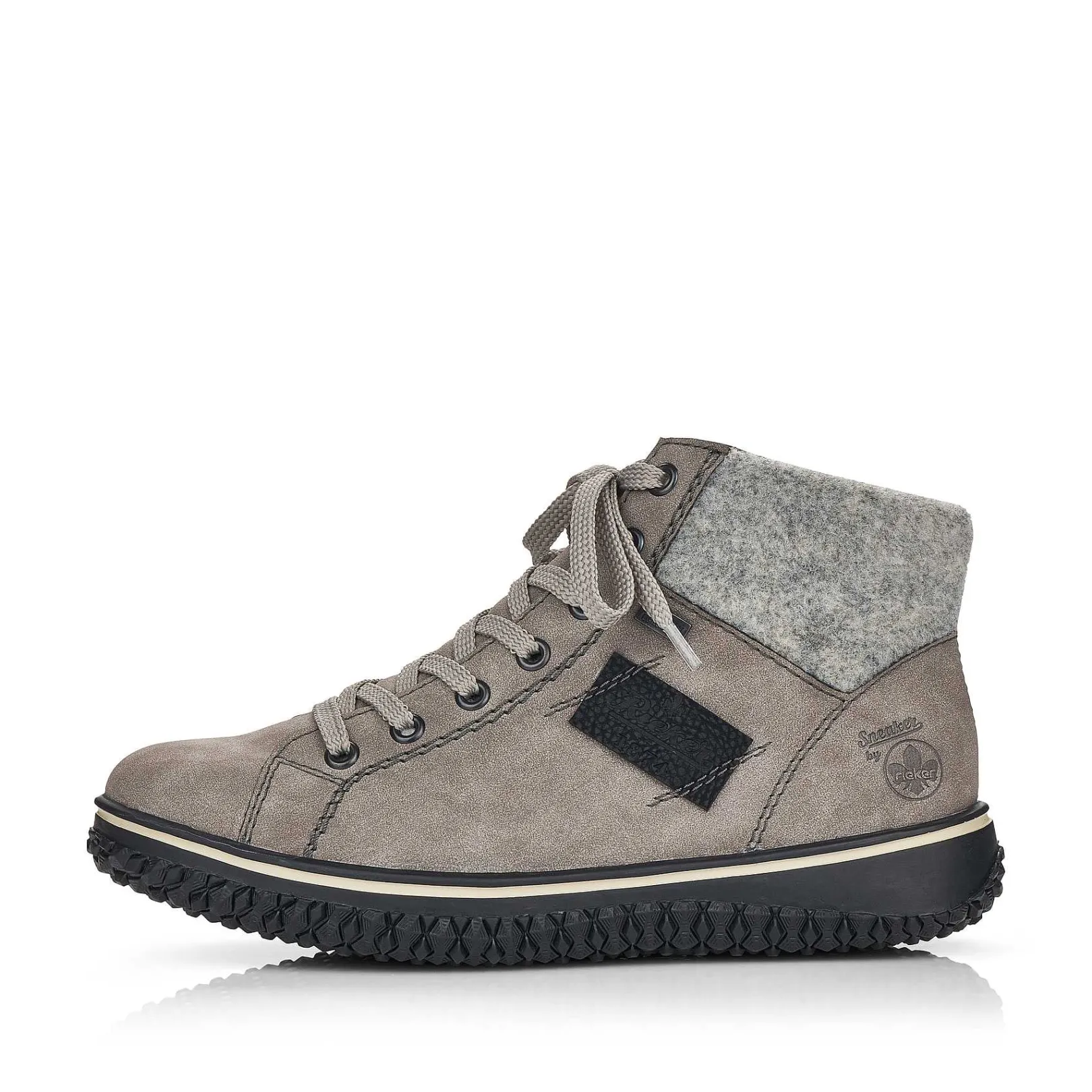 Women'S Corded Boots Platinum Gray Ladies Ankle Boots & Boots