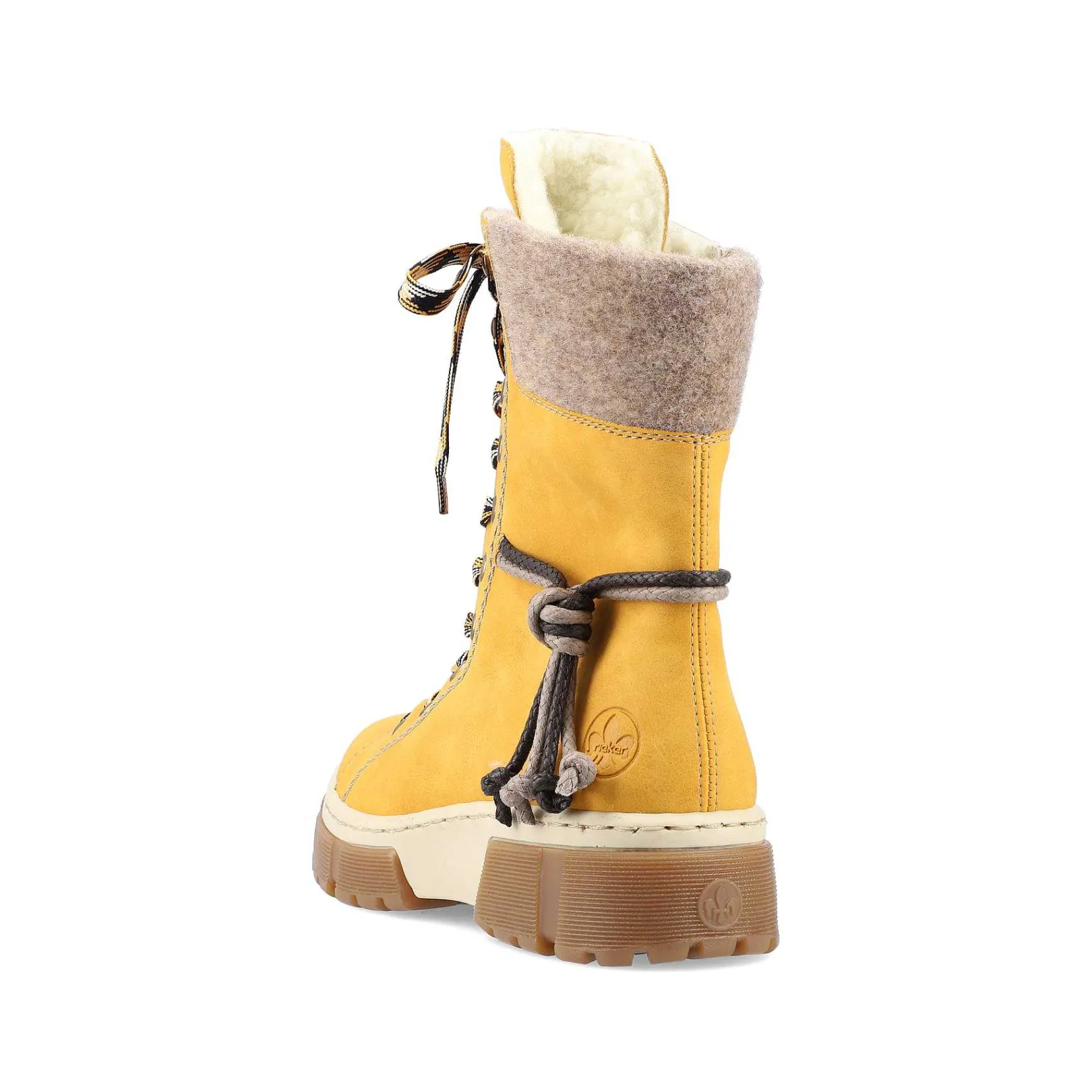 Clearance Women'S Corded Boots Sunflower Yellow Ladies Ankle Boots & Boots