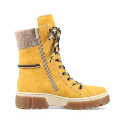 Clearance Women'S Corded Boots Sunflower Yellow Ladies Ankle Boots & Boots