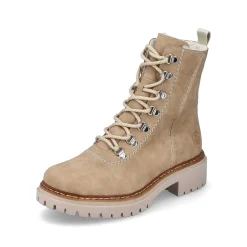 Hot Women'S Corded Boots Brown Beige Ladies Ankle Boots & Boots