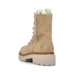 Hot Women'S Corded Boots Brown Beige Ladies Ankle Boots & Boots