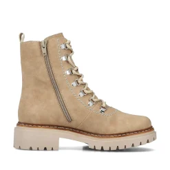 Hot Women'S Corded Boots Brown Beige Ladies Ankle Boots & Boots
