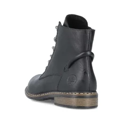 Online Women'S Corded Boots Asphalt Black Ladies Ankle Boots & Boots