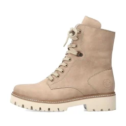 Best Women'S Corded Boots Cream Beige Ladies Ankle Boots & Boots