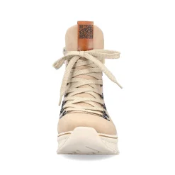 Hot Women'S Corded Boots Sand Beige Ladies Ankle Boots & Boots