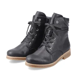 Clearance Women'S Corded Boots Night Black Ladies Ankle Boots & Boots