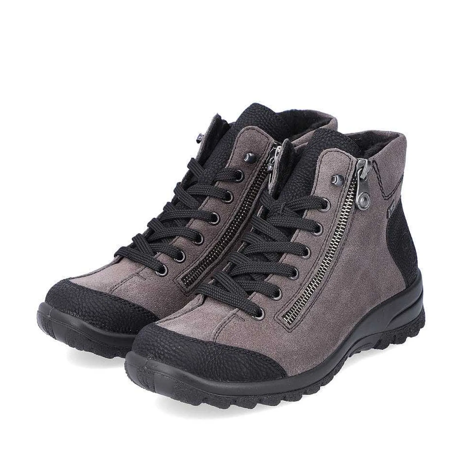 Hot Women'S Corded Boots Steel Gray Ladies Ankle Boots & Boots