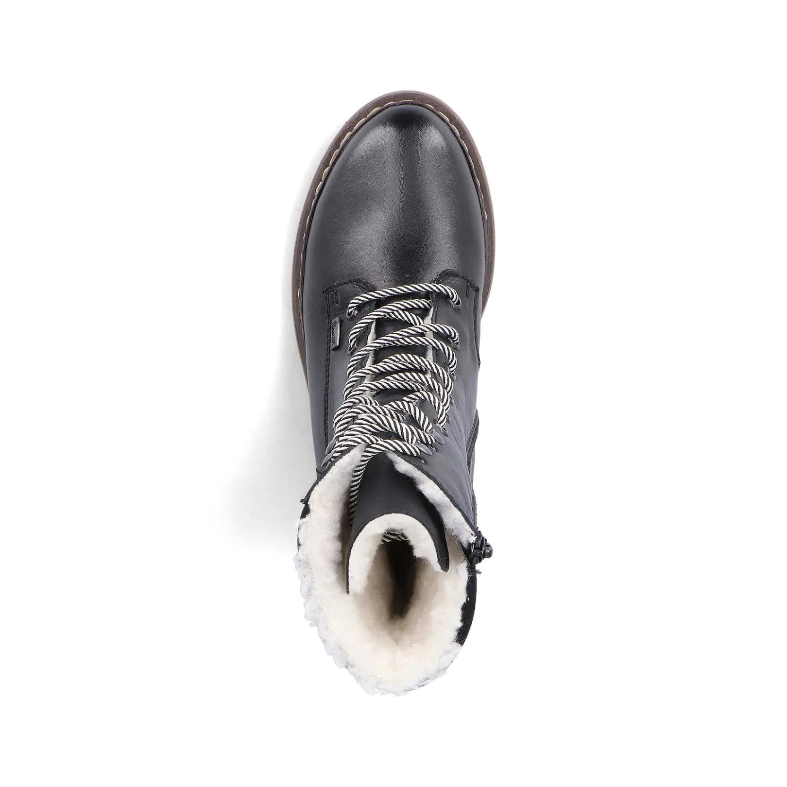 Sale Women'S Corded Boots Deep Black Ladies Ankle Boots & Boots
