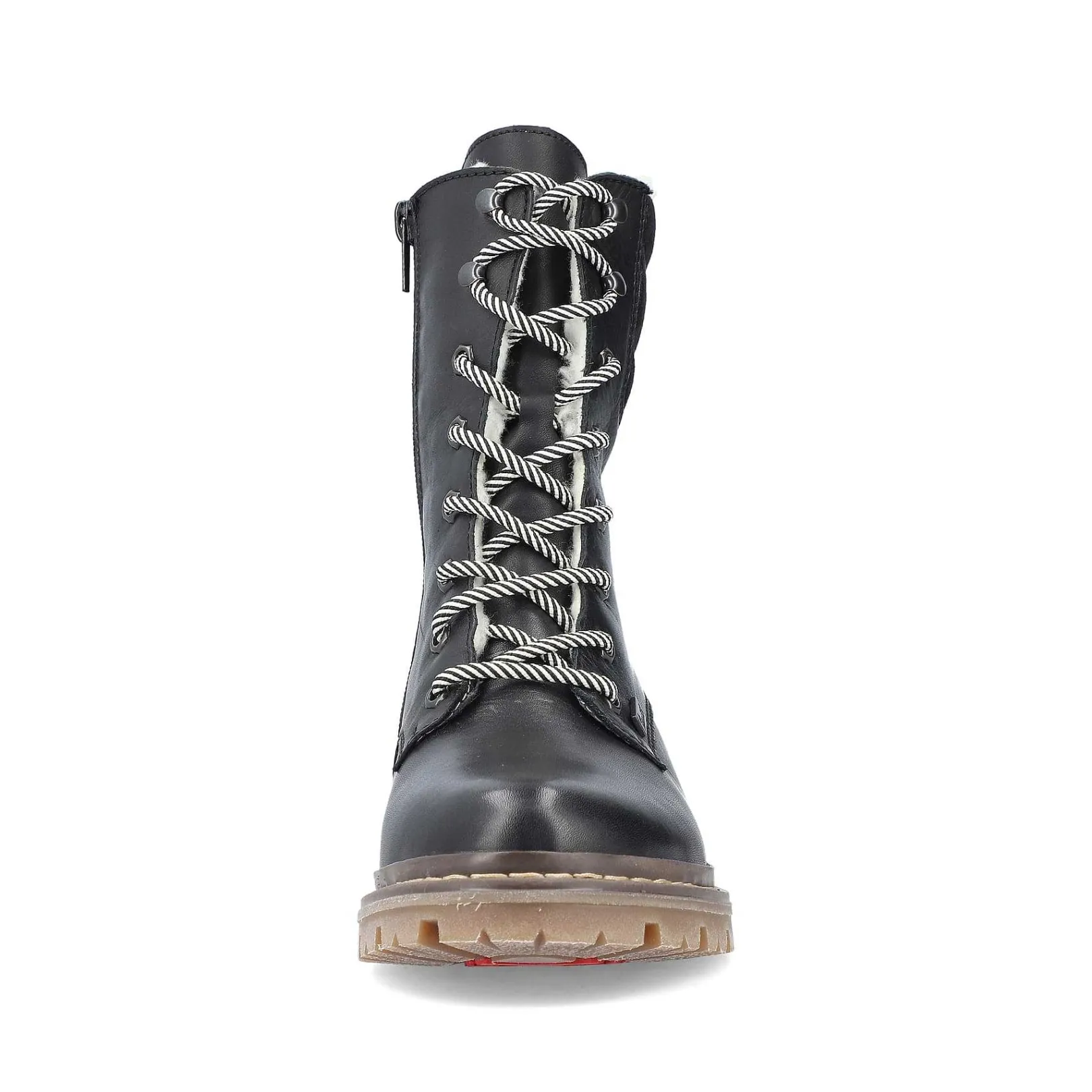 Sale Women'S Corded Boots Deep Black Ladies Ankle Boots & Boots